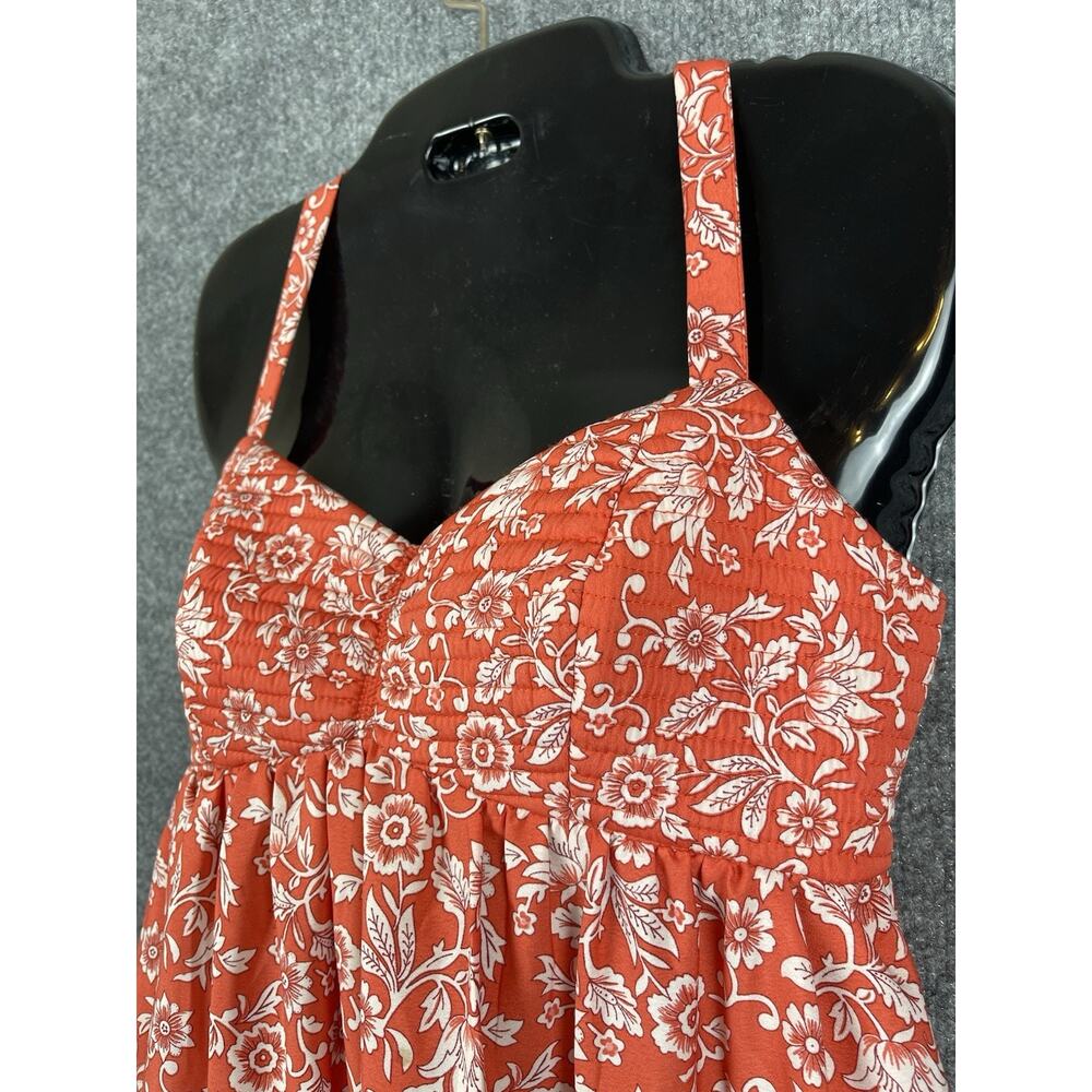 Land Of the Free Maxi multi layered floral dress Size Small Vacation Beach - Picture 4 of 12